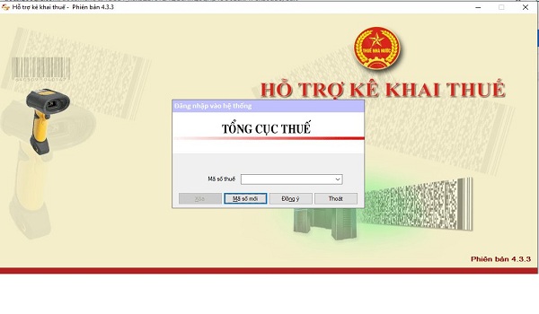 Kê khai thuế trên phần mềm HTKT.