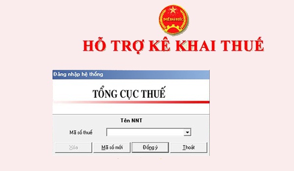 Tải tờ khai thuế XML lên hệ thống