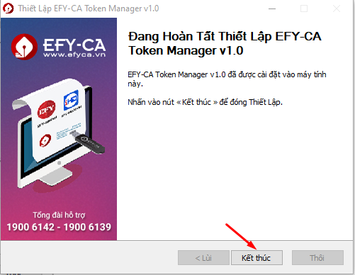 Cài đặt chữ ký số (USB Token)