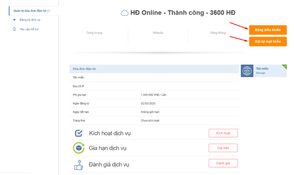 Truy cập vào phần mềm Hóa đơn điện tử