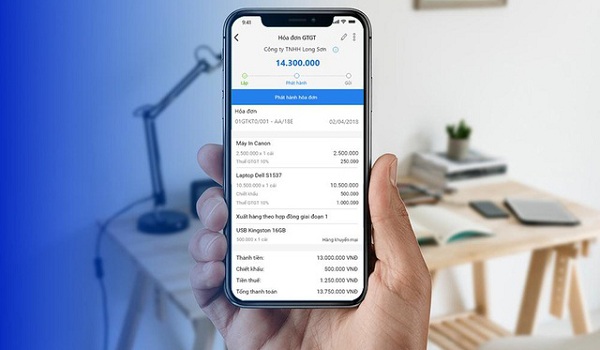 sử dụng mobile tra cứu HĐĐT