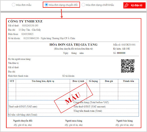 bat buoc su dung hoa don dien tu