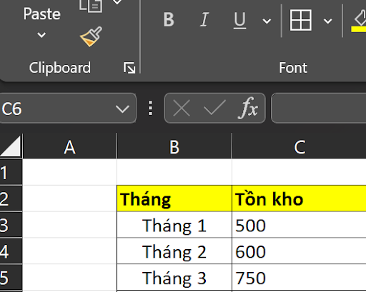 Ví dụ hàm INDEX trong xử lý bảng cân đối kế toán