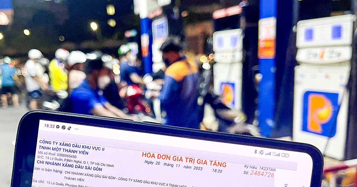 Sử dụng phần mềm hóa đơn điện tử xăng dầu Mắt Bão Invoice